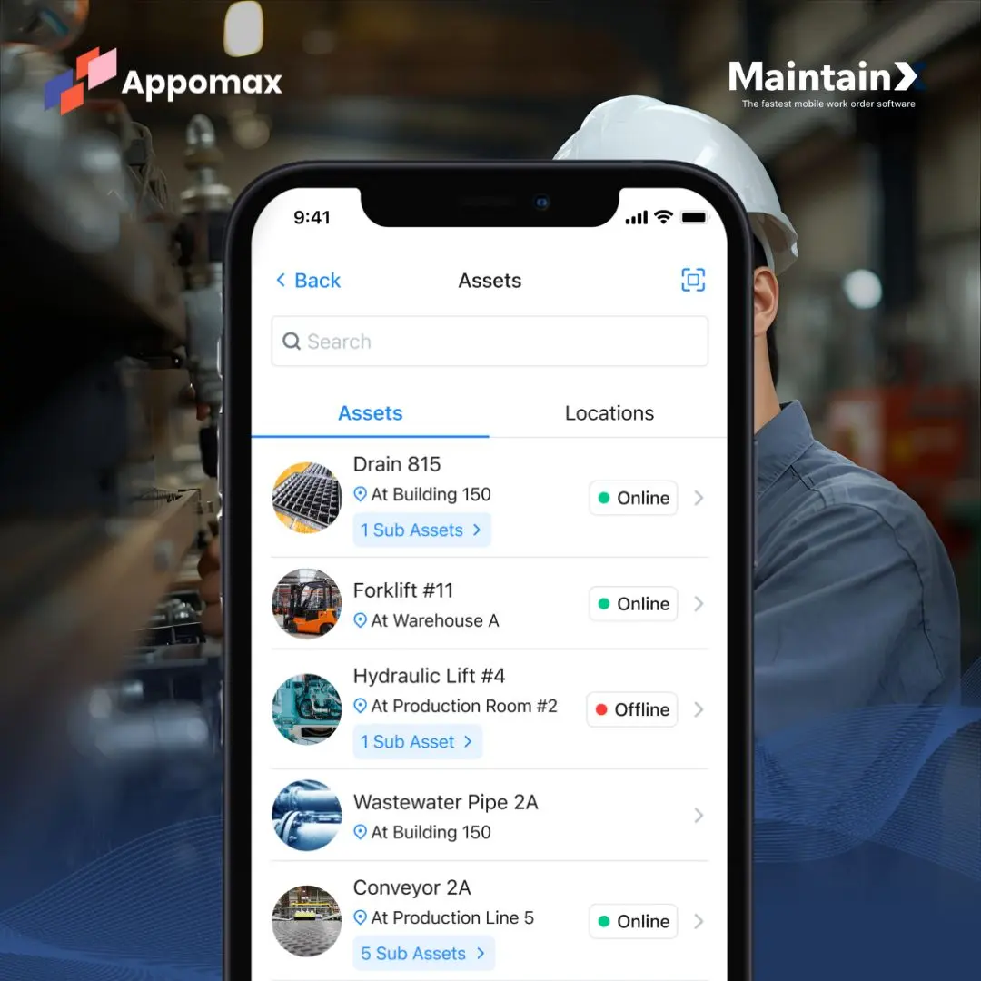 CMMS by maintainX | Appomax