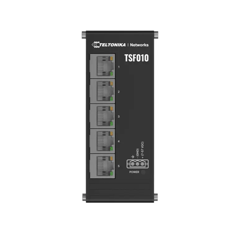 TSF010 - Flat Industrial Switch 5 x 100 ports